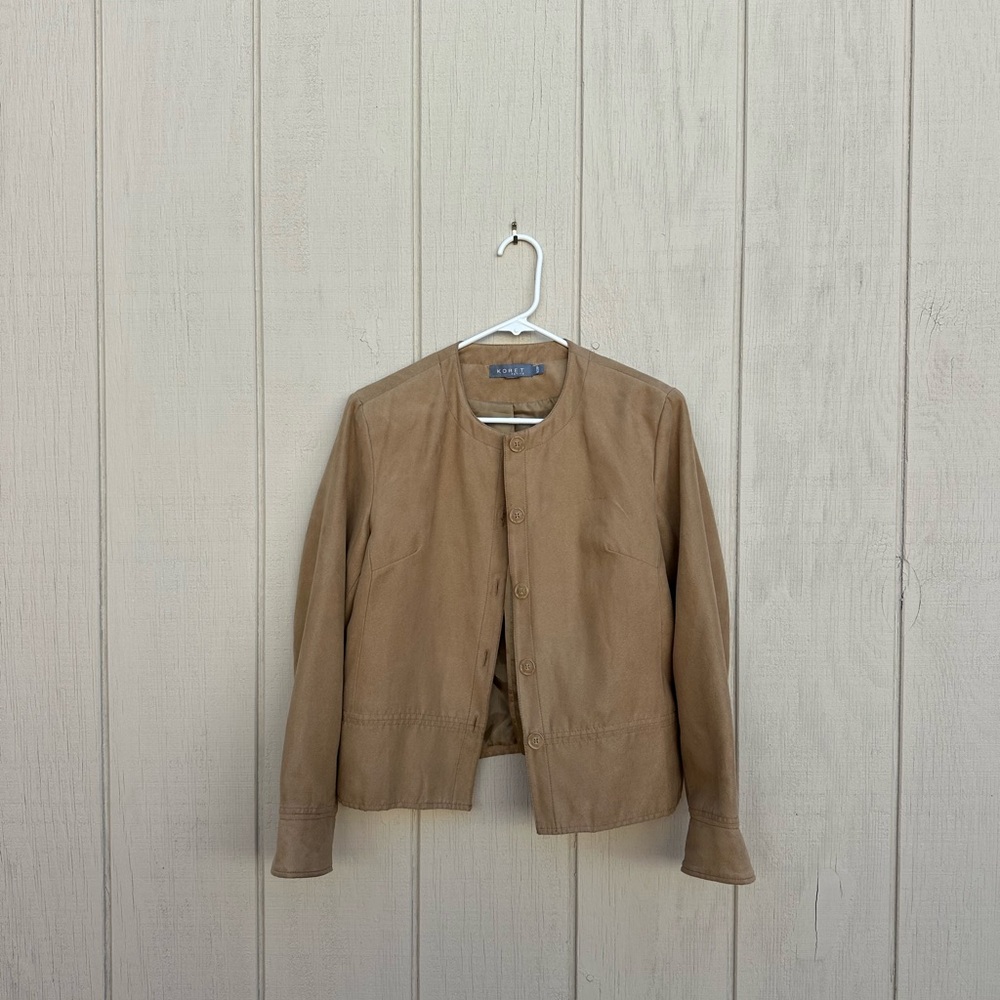 Koret Tan Leather Jacket